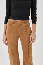 Load image into Gallery viewer, Eastcoast Flare Deco Jean - Caramel Cord
