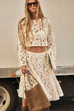 Load image into Gallery viewer, Edith Lace Wrap Skirt
