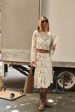 Load image into Gallery viewer, Edith Lace Wrap Skirt
