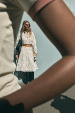 Load image into Gallery viewer, Edith Lace Wrap Skirt
