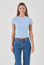 Load image into Gallery viewer, Baby Tee - Soft Blue
