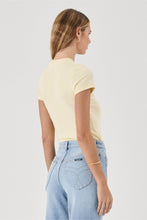 Load image into Gallery viewer, Baby Tee - Pale Yellow
