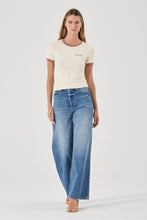 Load image into Gallery viewer, Classic Ringer Tee - Cream
