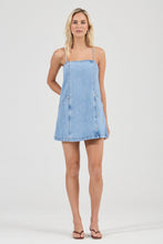 Load image into Gallery viewer, Deco Denim Cami Dress - Vintage Stone
