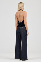 Load image into Gallery viewer, Cameo Halter Top Velvet
