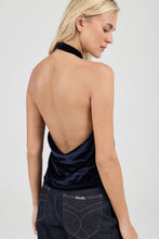 Load image into Gallery viewer, Cameo Halter Top Velvet

