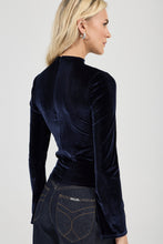 Load image into Gallery viewer, Cameo Long Sleeve Top Velvet

