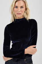 Load image into Gallery viewer, Cameo Long Sleeve Top Velvet

