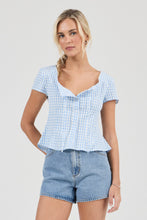 Load image into Gallery viewer, Esme Top - Gingham
