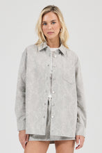 Load image into Gallery viewer, Drift Oversized Denim Shirt - Python
