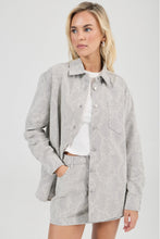 Load image into Gallery viewer, Drift Oversized Denim Shirt - Python

