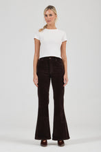 Load image into Gallery viewer, Eastcoast Flare Jean - Espresso Cord
