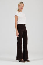 Load image into Gallery viewer, Eastcoast Flare Jean - Espresso Cord
