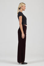 Load image into Gallery viewer, Relaxed Sailor Jean Long - Dark Cherry Cord

