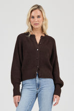 Load image into Gallery viewer, Duchess Cardigan - Chocolate
