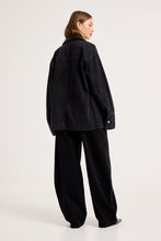 Load image into Gallery viewer, Denim Chore Jacket - Mercer Black
