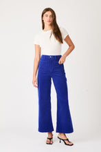 Load image into Gallery viewer, Sailor Wide Leg Corduroy Pants - Ultramarine
