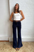 Load image into Gallery viewer, Eastcoast Flare Jean - True Navy Cord
