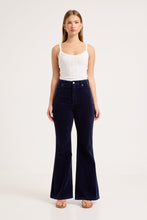 Load image into Gallery viewer, Eastcoast Flare Jean - True Navy Cord
