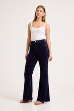 Load image into Gallery viewer, Eastcoast Flare Jean - True Navy Cord
