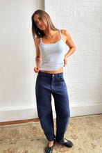 Load image into Gallery viewer, Gigi Barrel Trade Pants - Drill True Navy
