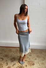 Load image into Gallery viewer, Rue Midi Skirt - Dusty Blue
