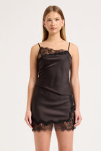 Load image into Gallery viewer, Rue Mini Skirt - Espresso
