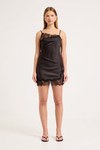 Load image into Gallery viewer, Rue Mini Skirt - Espresso
