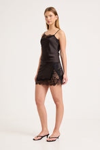 Load image into Gallery viewer, Rue Mini Skirt - Espresso
