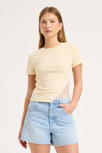 Load image into Gallery viewer, Siren Lace Baby Tee - Halo
