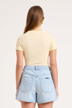 Load image into Gallery viewer, Siren Lace Baby Tee - Halo
