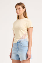 Load image into Gallery viewer, Siren Lace Baby Tee - Halo
