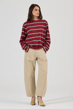 Load image into Gallery viewer, Big City Long Sleeve Tee Stripe
