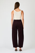 Load image into Gallery viewer, Gigi Barrel Corduroy Pants - Dark Cherry
