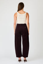 Load image into Gallery viewer, Gigi Barrel Corduroy Pants - Dark Cherry
