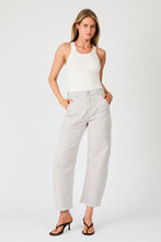Load image into Gallery viewer, Gigi Barrel Trade Pants - Silver Grey
