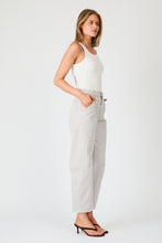 Load image into Gallery viewer, Gigi Barrel Trade Pants - Silver Grey
