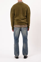 Load image into Gallery viewer, Shag Vneck Knit - Moss
