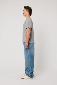 Tomboy Hemp Tee - Grey Marle