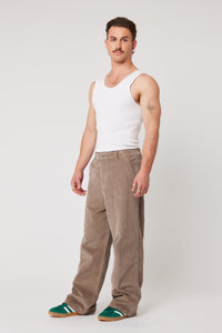 Ezy Cord Pant - Stone