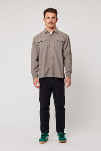 Trailer Chunky Cord Shirt - Grey