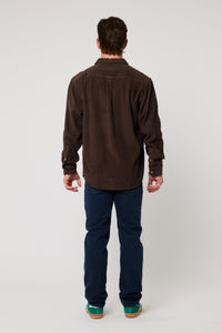 Trailer Chunky Cord Shirt - Brown
