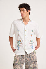 Load image into Gallery viewer, Night Garden Bowler - Off White
