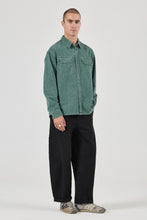 Load image into Gallery viewer, Grid Cord Long Sleeve Shirt - Pine

