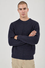 Load image into Gallery viewer, Fishermans Tweed Crew - Navy
