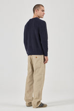 Load image into Gallery viewer, Fishermans Tweed Crew - Navy
