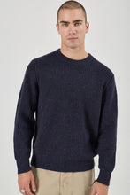 Load image into Gallery viewer, Fishermans Tweed Crew - Navy
