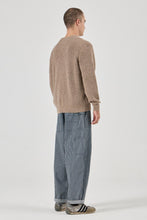 Load image into Gallery viewer, Fishermans Tweed Crew - Linseed
