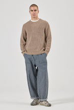 Load image into Gallery viewer, Fishermans Tweed Crew - Linseed
