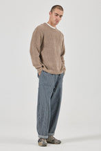 Load image into Gallery viewer, Fishermans Tweed Crew - Linseed
